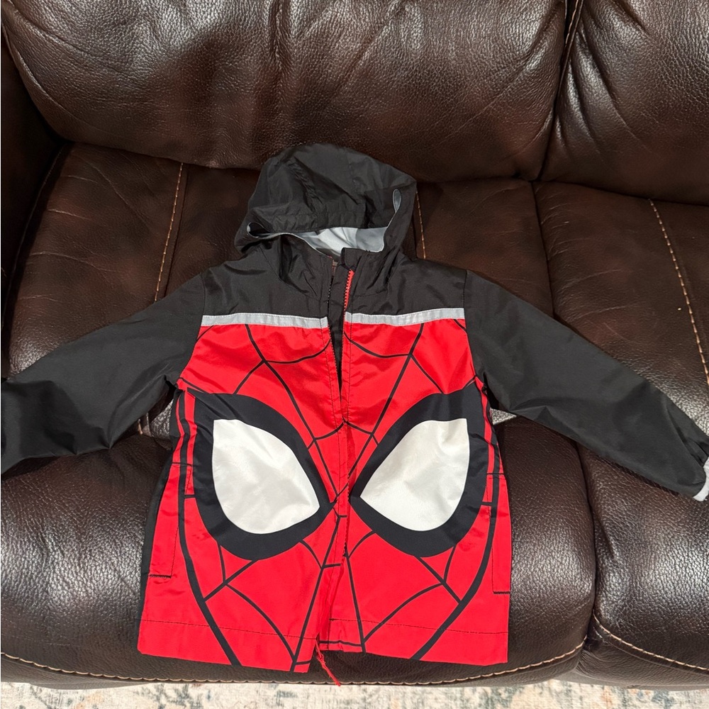 Spider-Man Windbreaker Jacket- 2T Like New!